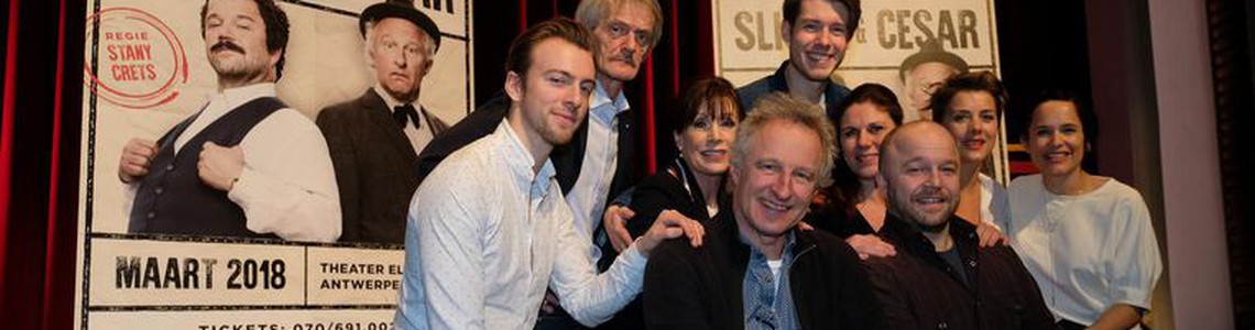 Slisse en Cesar herleven in theater
