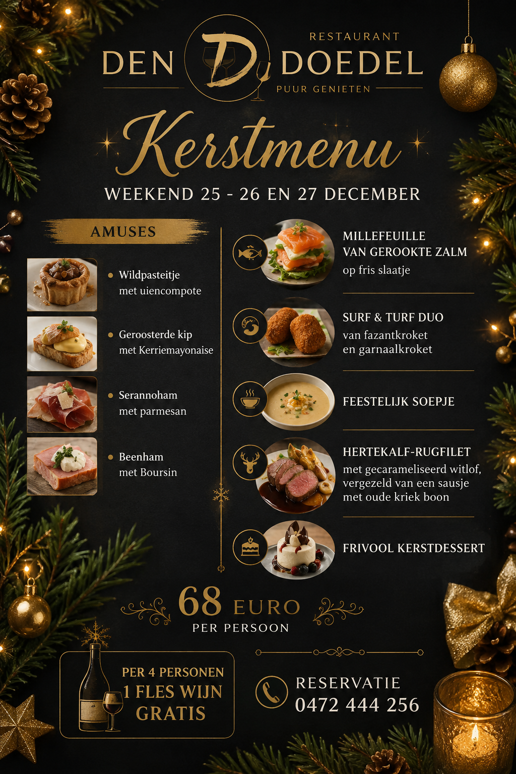 Kerstmenu
