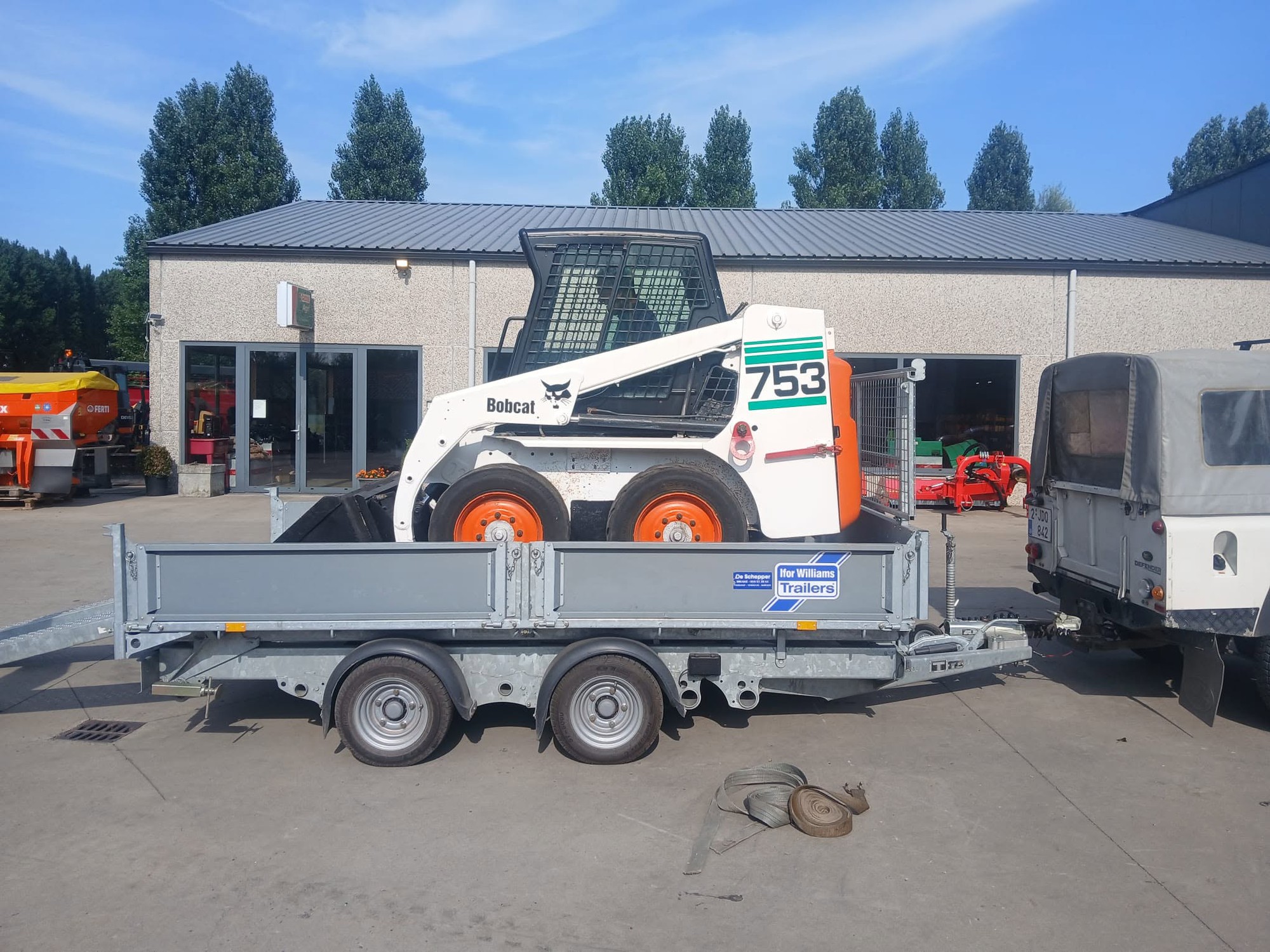 Bobcat 753 schranklader