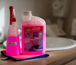 Verkoop schoonmaakproducten
